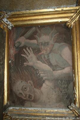 Pintura de caixotão – Sacristia