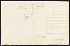 Carta da Sociedade Litteraria Almeida Garrett