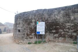 Parte da muralha exterior