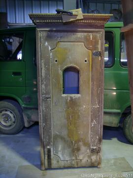 Restauro Oficina Martinho Lobo Ferreira - confessionário