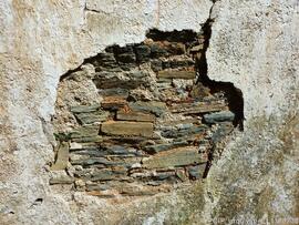 Fotografia das ruinas da capela