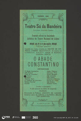 O Abade Constantino