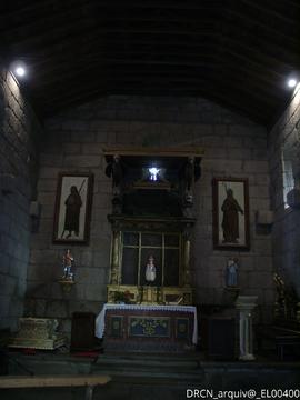 Capela de São Torcato, Monumento Nacional, interior nave