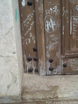 Detalhe da porta