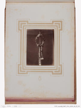 Álbum de fotografias morte rei Vítor Emanuel II