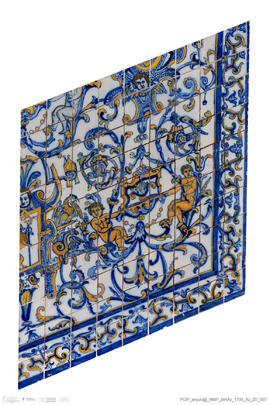 Painel de azulejos - Escadaria de São Bento
