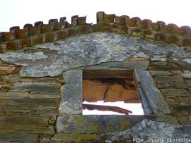 Fotografia das ruinas da capela