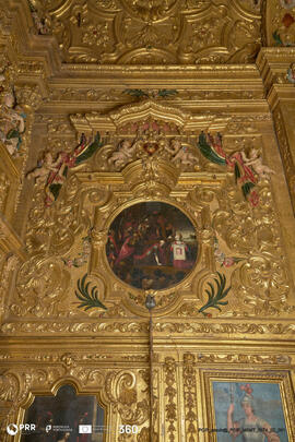 Medalhão Cristo transportando a Cruz para Calvário