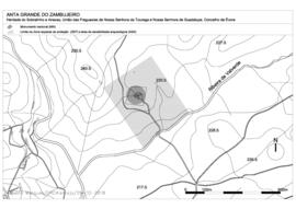 Planta - zona especial de proteção e área de sensibilidade arqueológica (2018)