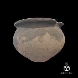 Pote de cerâmica  comum