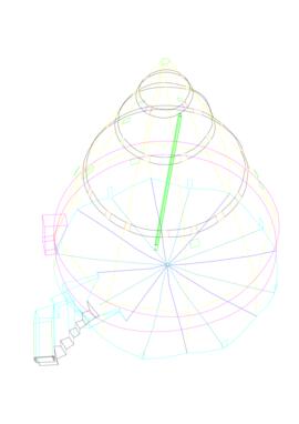 Levantamento arquitetónico - zimbório (2000)
