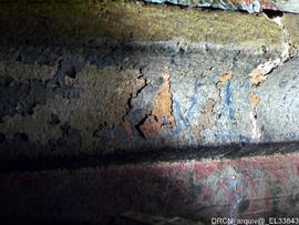 Pintura sobre granito-destacamentos-pormenor capela Evangelho