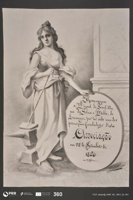 Homenagem a Miguel de Sant' Anna da Silva e Mello.