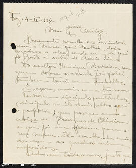 Carta de Joaquim Lopes