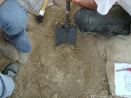 Sondagens  arqueológicas