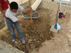 Sondagens  arqueológicas