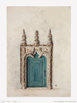 Porta manuelina do Palácio de Sintra