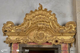 Sanefa para a entrada lateral da Capela do Santíssimo