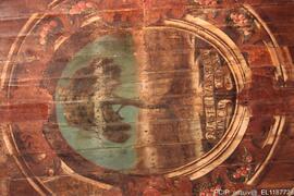 Fotografia interior: altar, pulpito, tetos, esculturas, coro alto, moiliario, objetos liturgicos ...