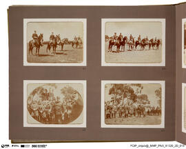 Álbum de fotografias das Viagens a Portugal da Rainha Alexandra e do Kayser Guilherme II