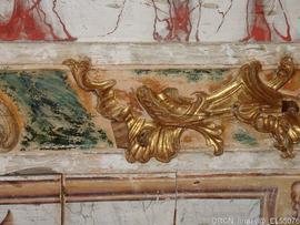 Órgão - pormenor - restauro MDF