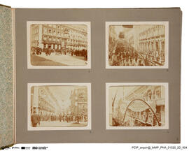 Álbum de fotografias das Viagens a Portugal da Rainha Alexandra e do Kayser Guilherme II