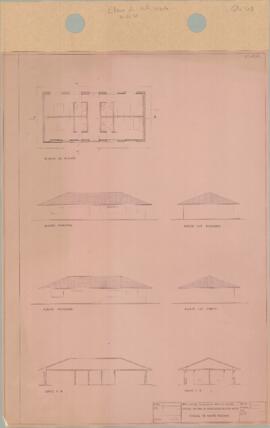 Planta, Alçados e Cortes [s.d.]