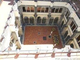 Vista do claustro