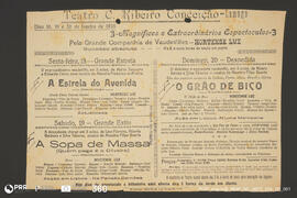 A Estrela do Avenida; A sopa de massa; O Grão de Bico