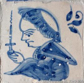 Azulejo de figura avulsa