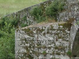 Pormenor do coroamento do talhamar