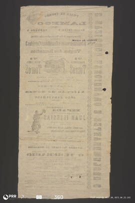 Programa. Praça de Touros