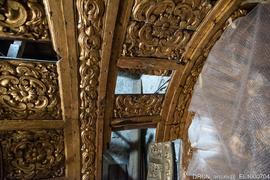 Capela-mor,  Retábulo-mor, Teto tribuna, Marcenaria, Desmonte caixotões