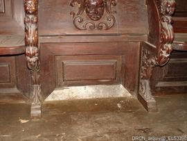 Coro – Conservação e restauro do cadeiral e espaldar