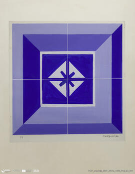 Estudo de padrão para revestimento da estação do Metropolitano do Colégio Militar