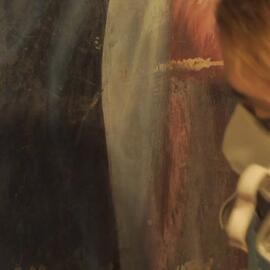 Pintura cavalete