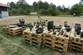 Fotografia do processo de produção