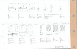 Projecto de Execução - Mapa de Vãos - P1, P2, P3, RP1, RP2, RP3, RP4 (2002-11)