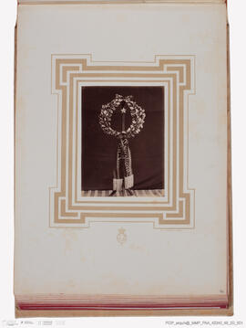 Álbum de fotografias morte rei Vítor Emanuel II