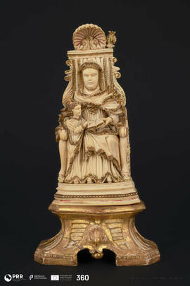 Santa Ana ensinando a Virgem a ler