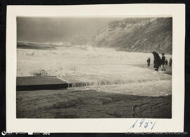 Mar a chegar ao paredão