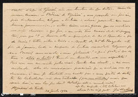 Bilhete Postal de José Malhoa para Augusto Gama