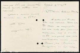 Carta de Carlos Reis