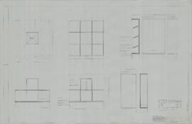 Projecto de Execução - Expositor e Mesa do átrio (1999-02)