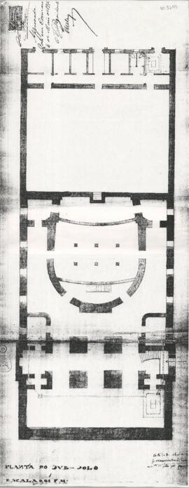 Planta do Sub-Piso (1910)