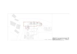 Tratamento do imóvel e envolvente e do espaço do adro -  Plantas, alçados e cortes (2012)