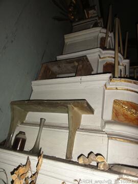 Igreja – Retábulo-mor – Trono eucarístico