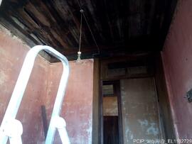 Fotografia da intervencao de conservacao e restauro