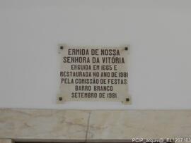 Placa de identificação