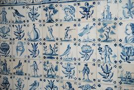 Painel de azulejos